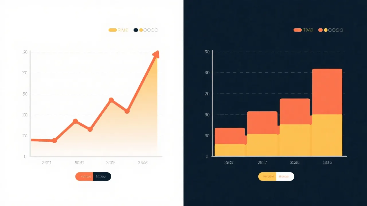 趋势图与频率分布对比